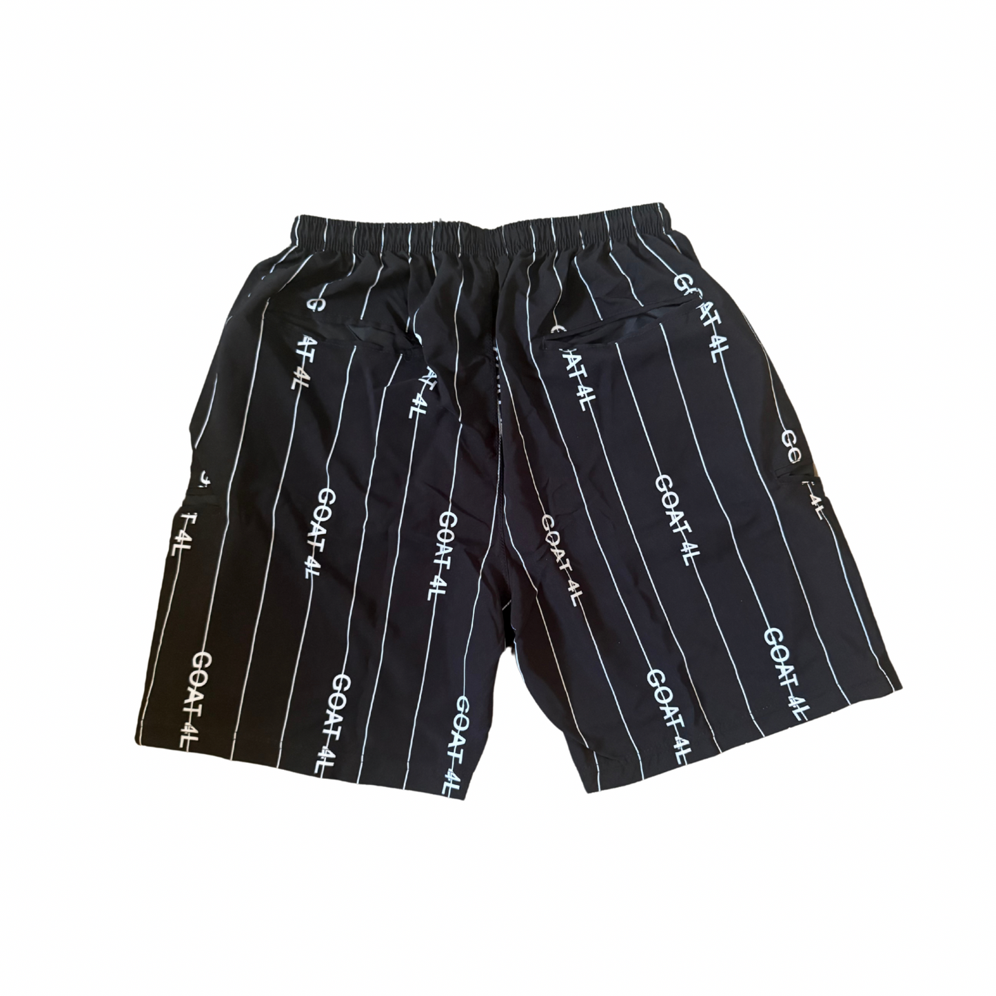 GOAT 4L Stripe Shorts